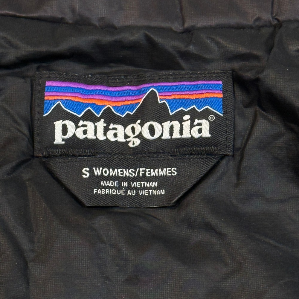 Patagonia Nano Puff Vest Womens Small Black Quilted PrimaLoft Full Zip 84247 - Picture 4 of 9